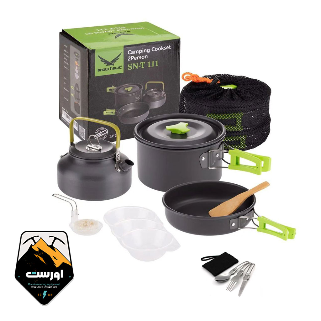 ست ظروف دو نفره اسنوهاک مدل SN-T111Plus