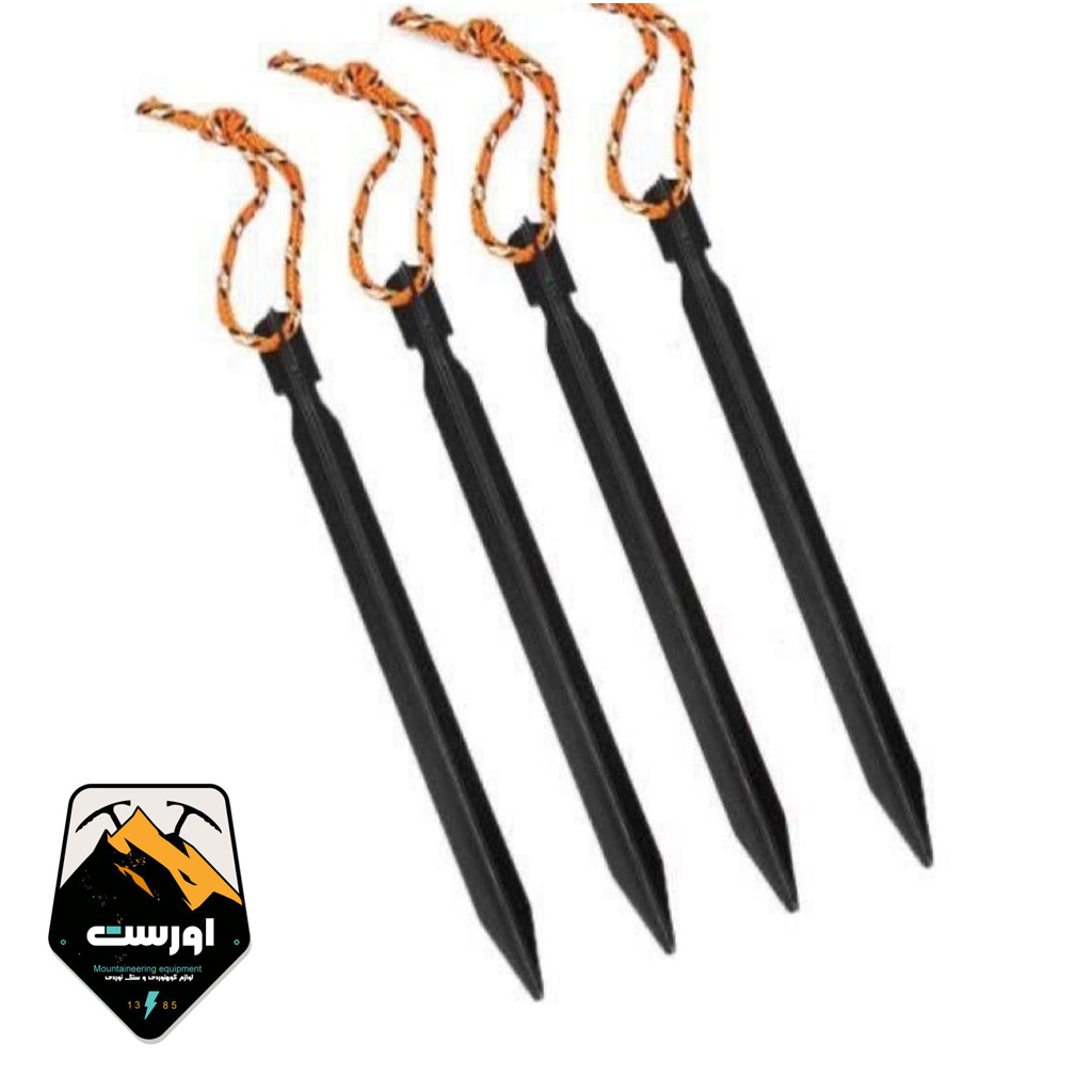میخ چادر کوهنوردی سه پر آلومینیومی