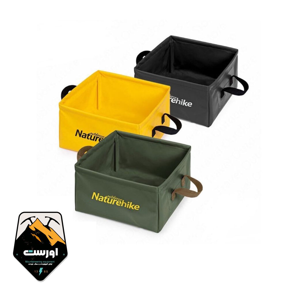 سینک ظرفشویی سفری نیچرهایک مدل H030 Foldable Square