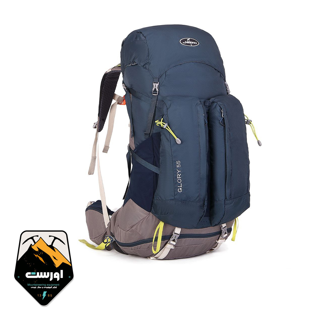 کوله پشتی کوهنوردی 55 لیتری نیکو مدل GLORY
